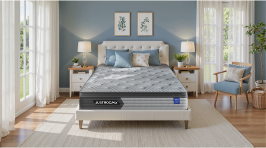 Deep Sleep for Office Workers: This Cooling Pocketed Coil Mattress Supports Spine Health & Silences Disturbances