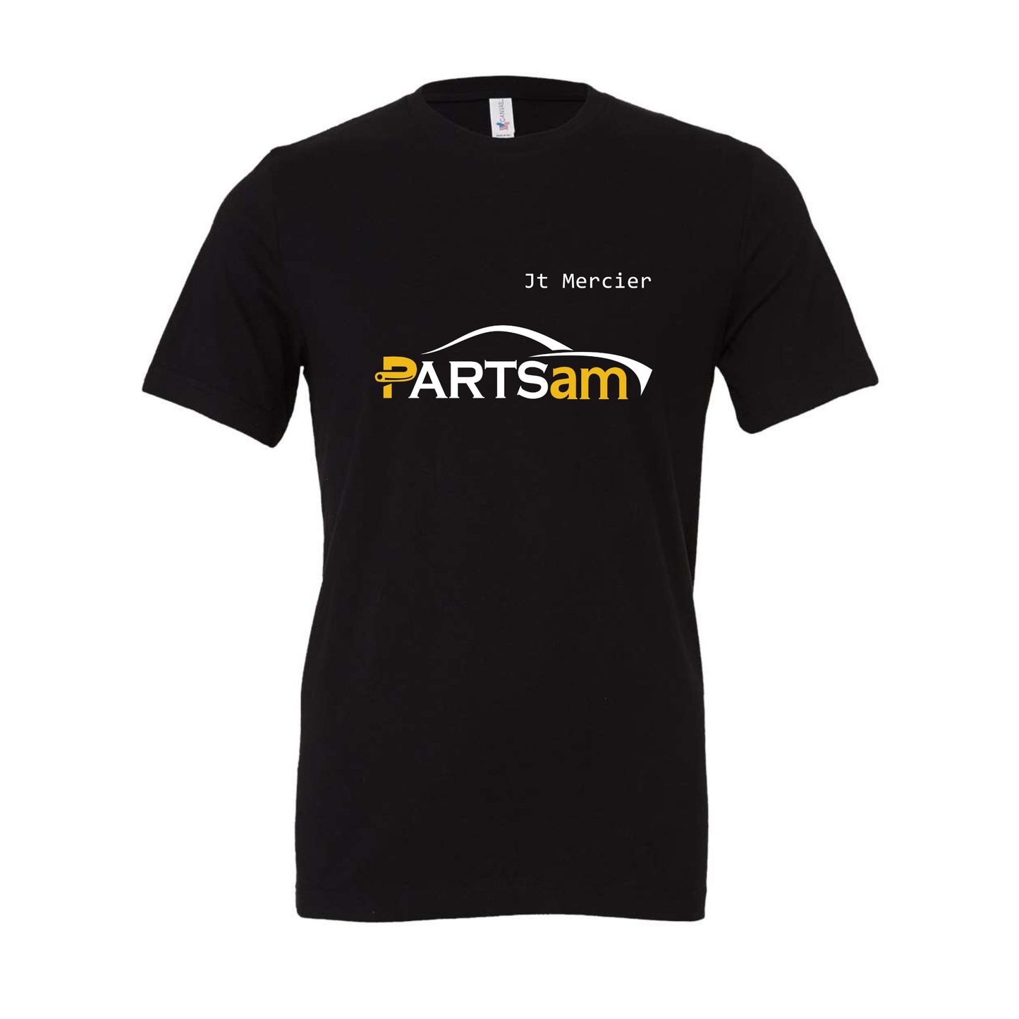 KEYLIFE Unisex Slim Fit Cotton Custom T-Shirt, Personalized Photo Logo Text, Front & Back Print for Holiday & Sports