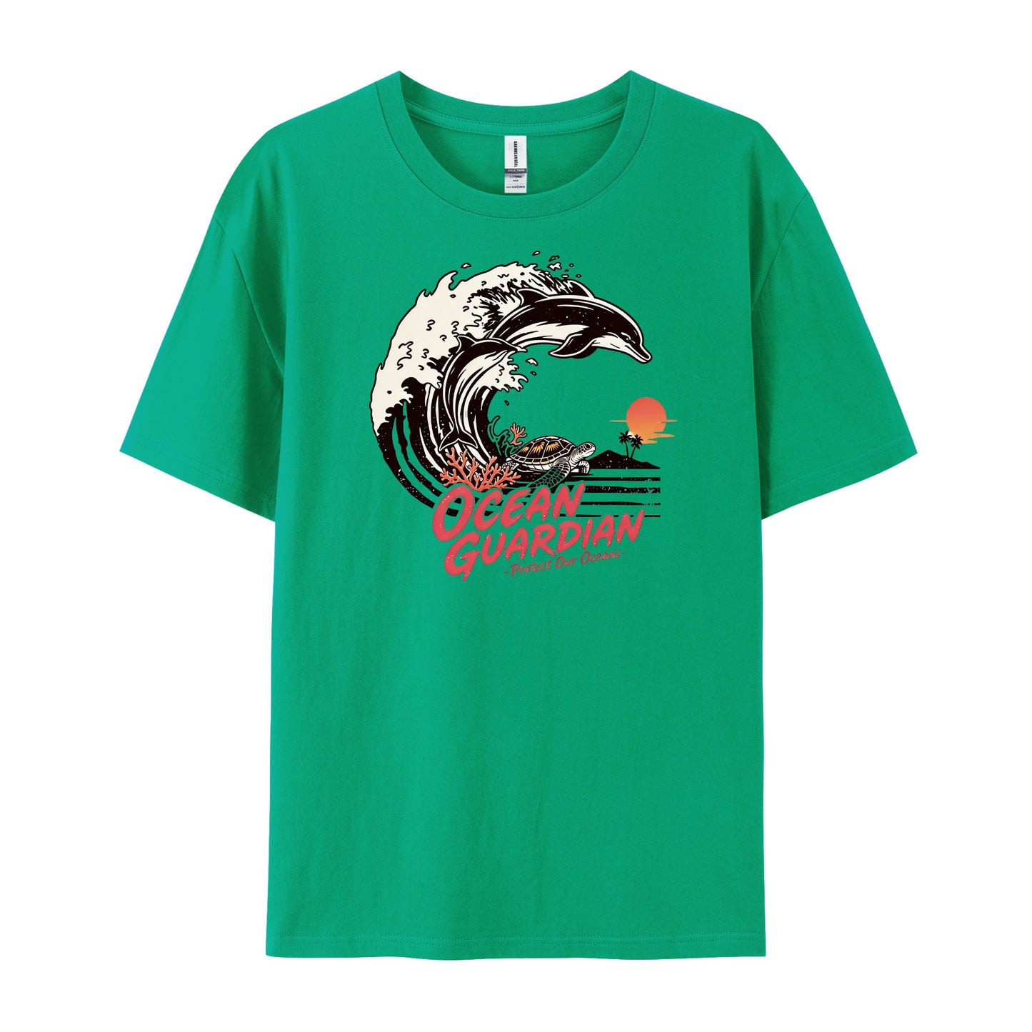Ocean Guardian Dolphin Sea Turtle T-Shirts