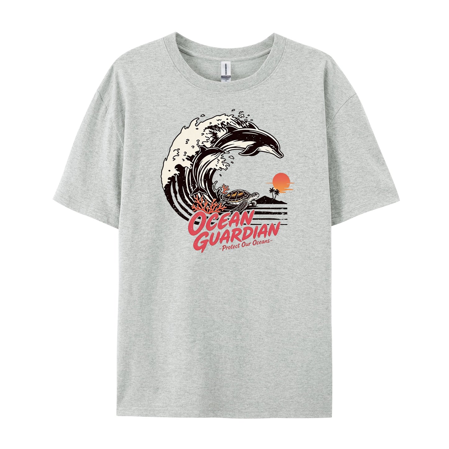 Ocean Guardian Dolphin Sea Turtle T-Shirts
