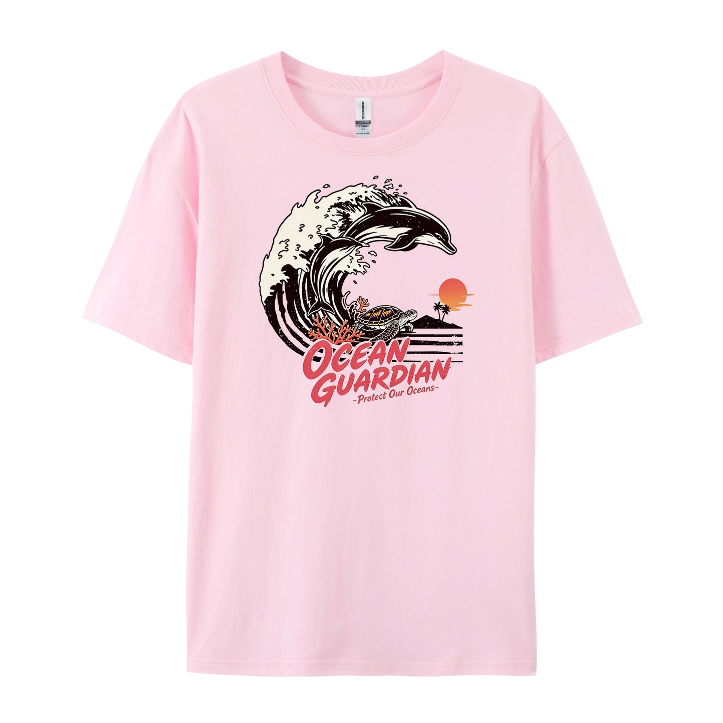 Ocean Guardian Dolphin Sea Turtle T-Shirts