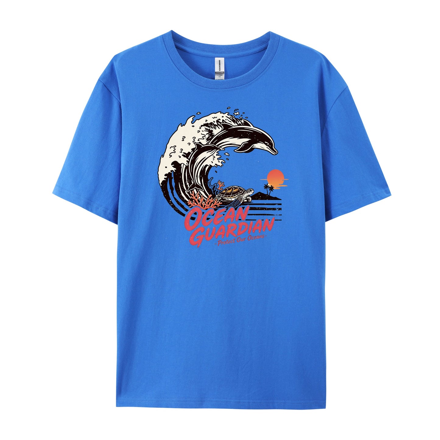 Ocean Guardian Dolphin Sea Turtle T-Shirts