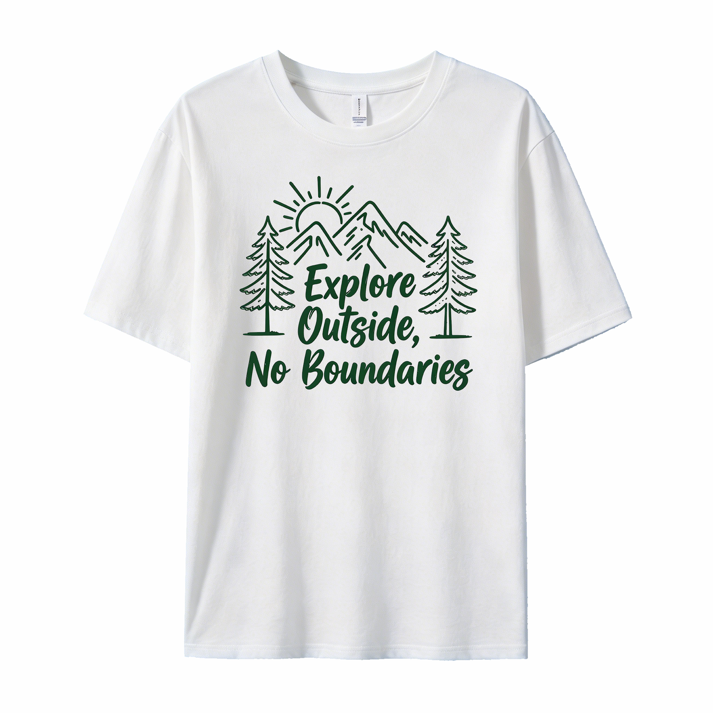 Premium Explore Outside Print T-Shirts