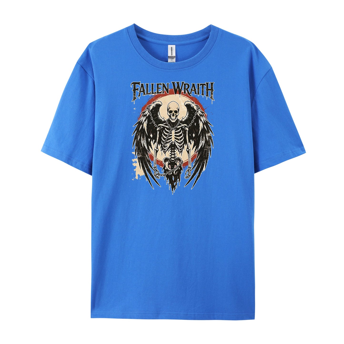 Fallen Wraith Winged Skeleton Chain T-Shirts