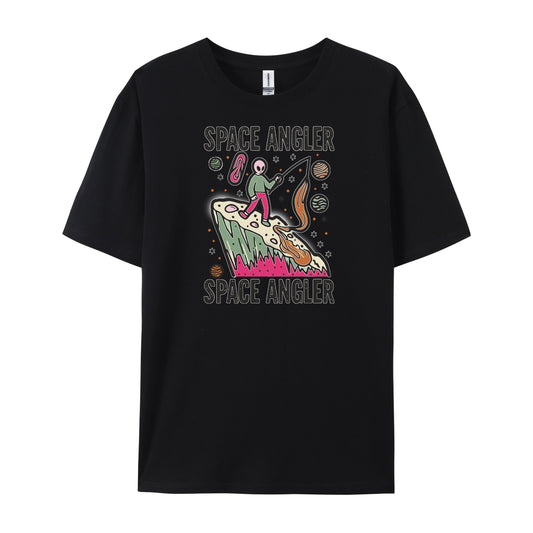 Doodle Space Alien Angler T-Shirts