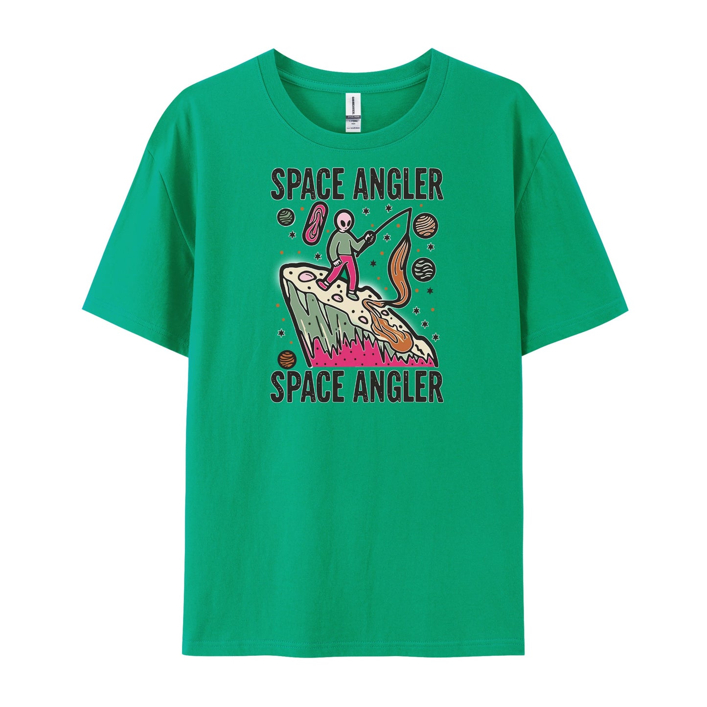 Doodle Space Alien Angler T-Shirts