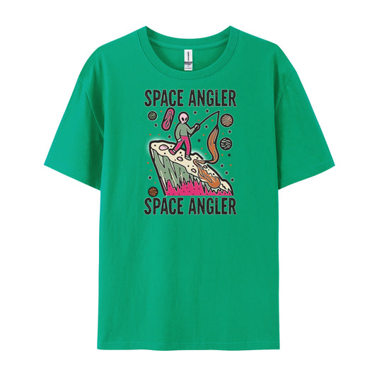 Doodle Space Alien Angler T-Shirts