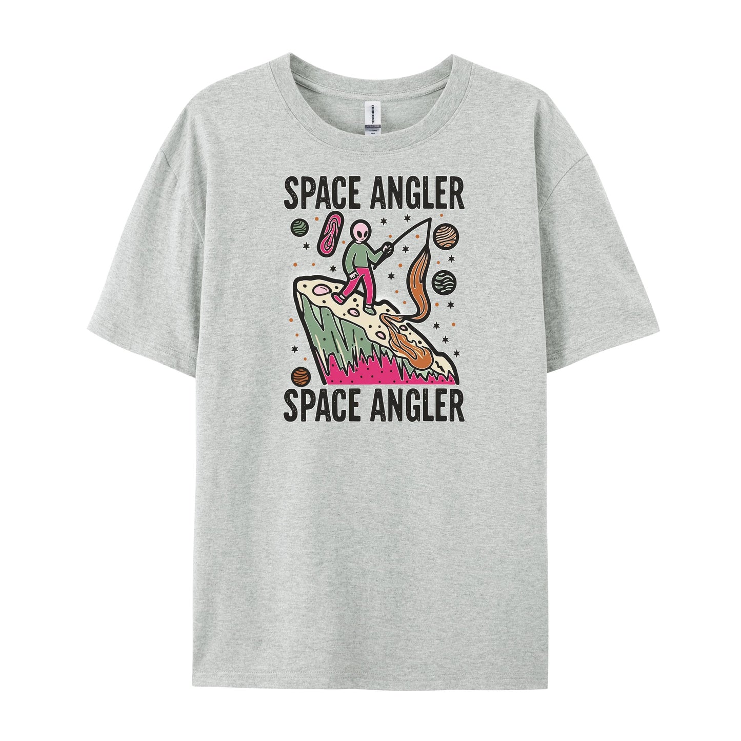 Doodle Space Alien Angler T-Shirts