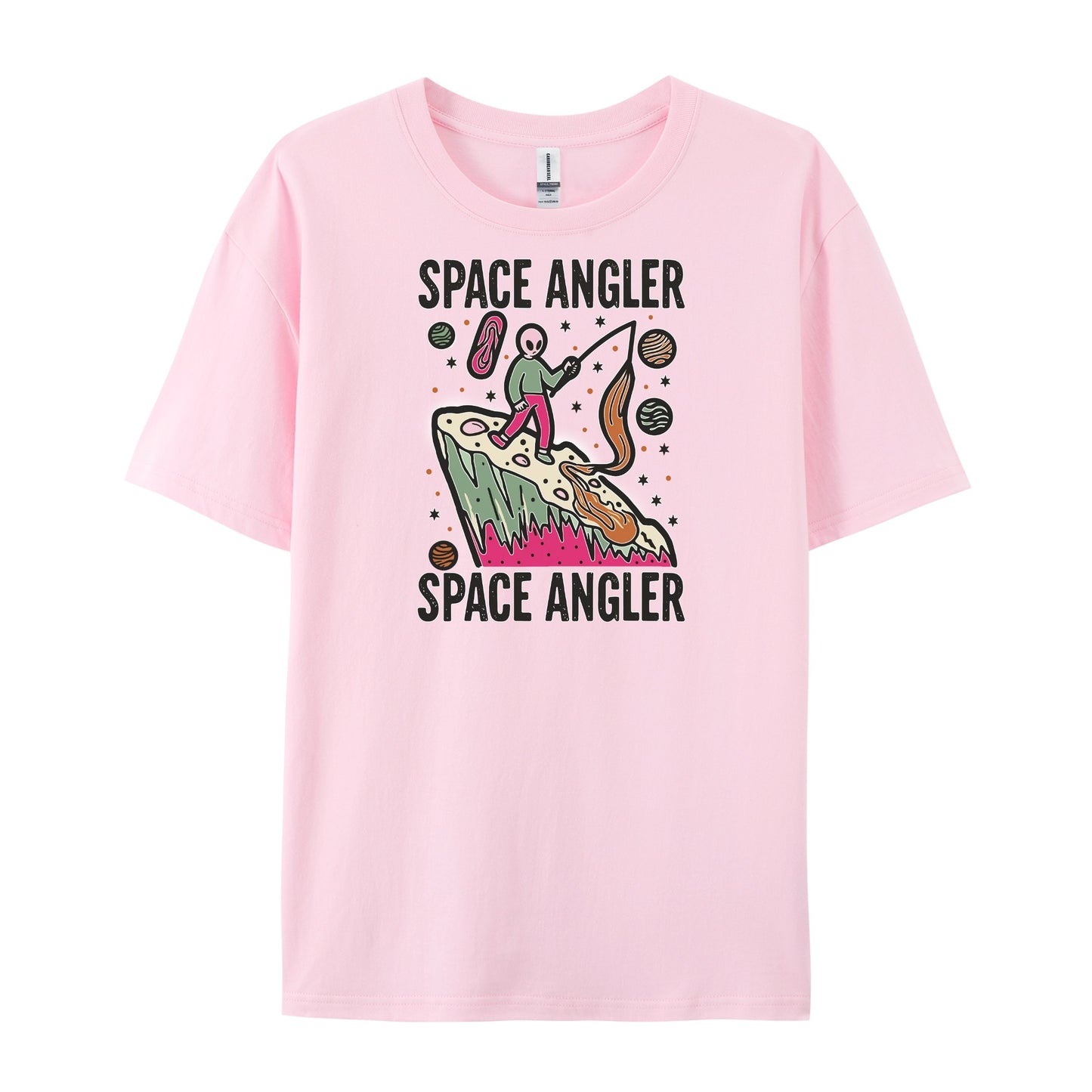 Doodle Space Alien Angler T-Shirts