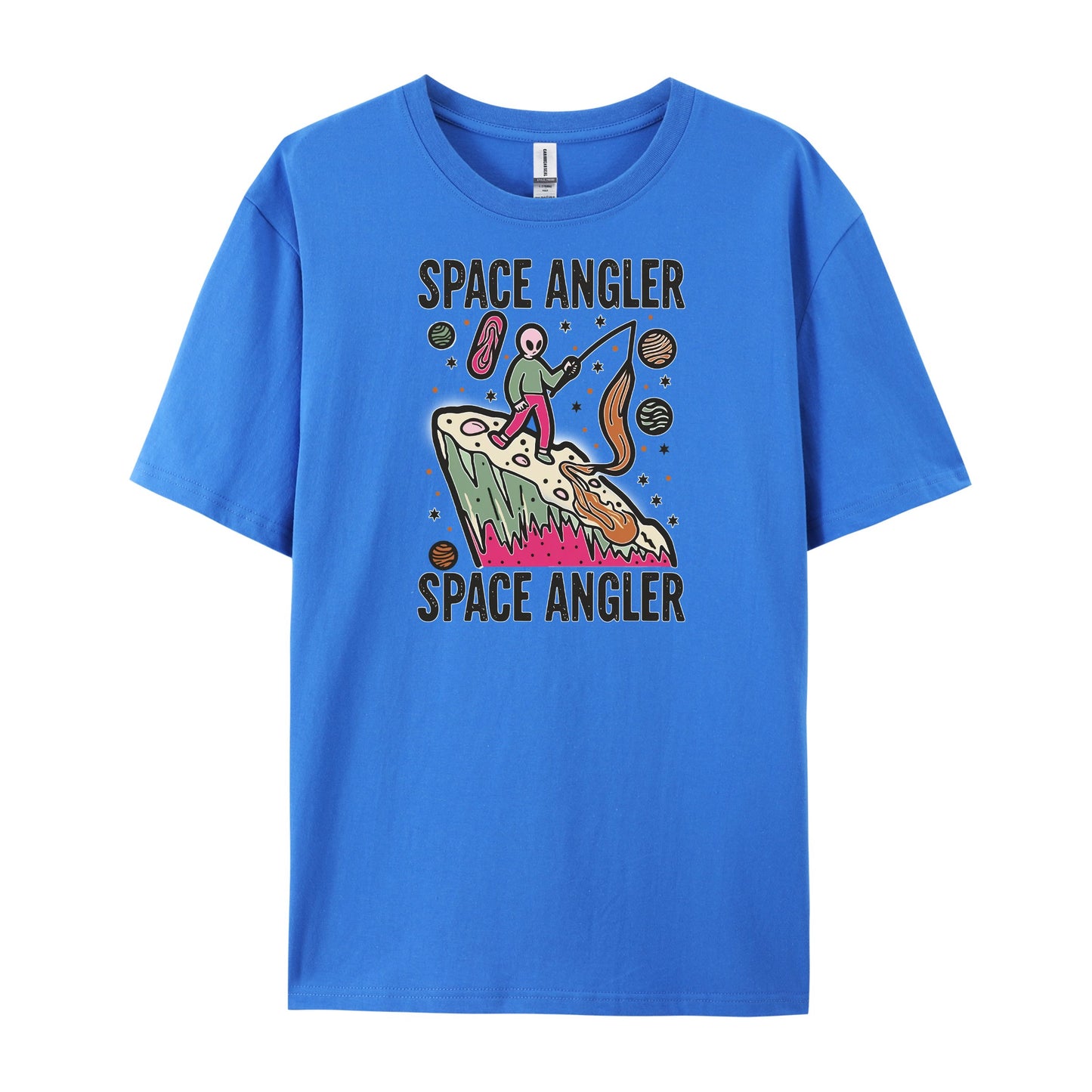 Doodle Space Alien Angler T-Shirts
