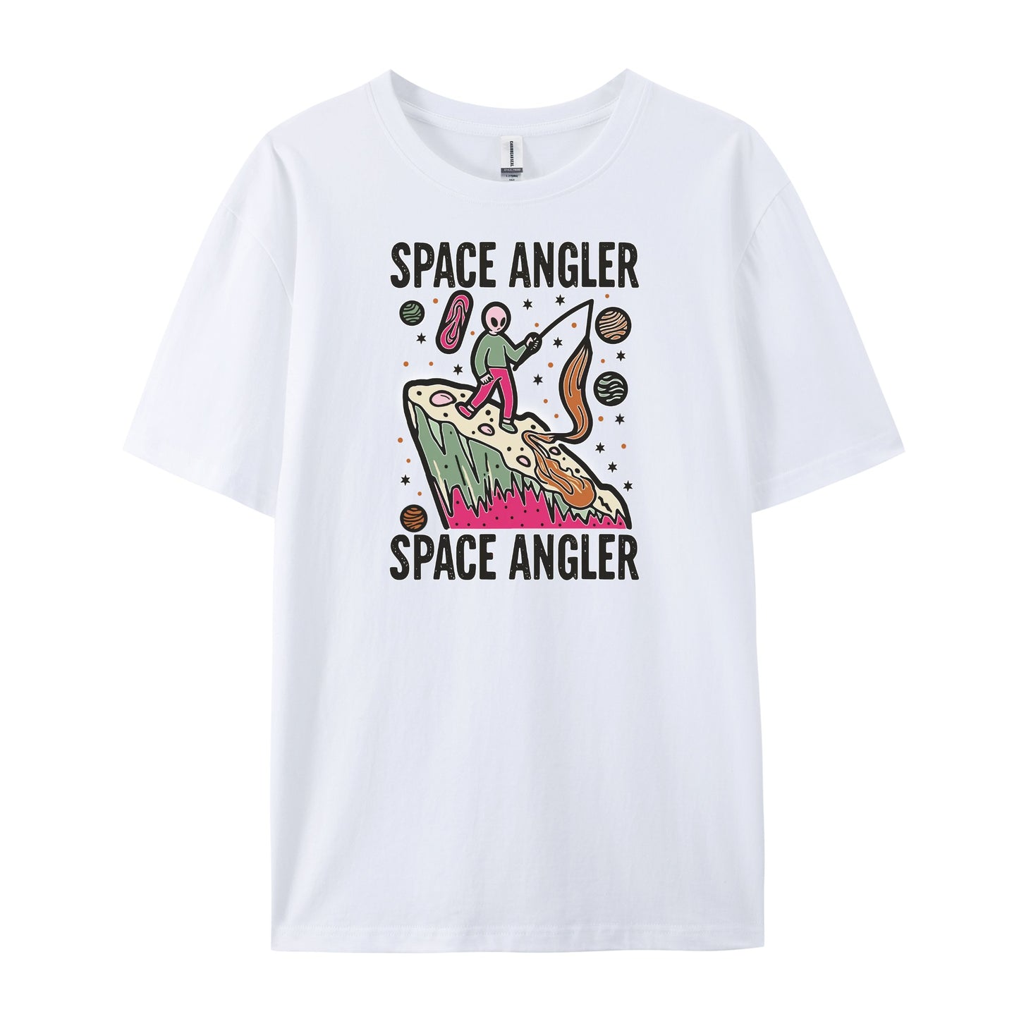 Doodle Space Alien Angler T-Shirts