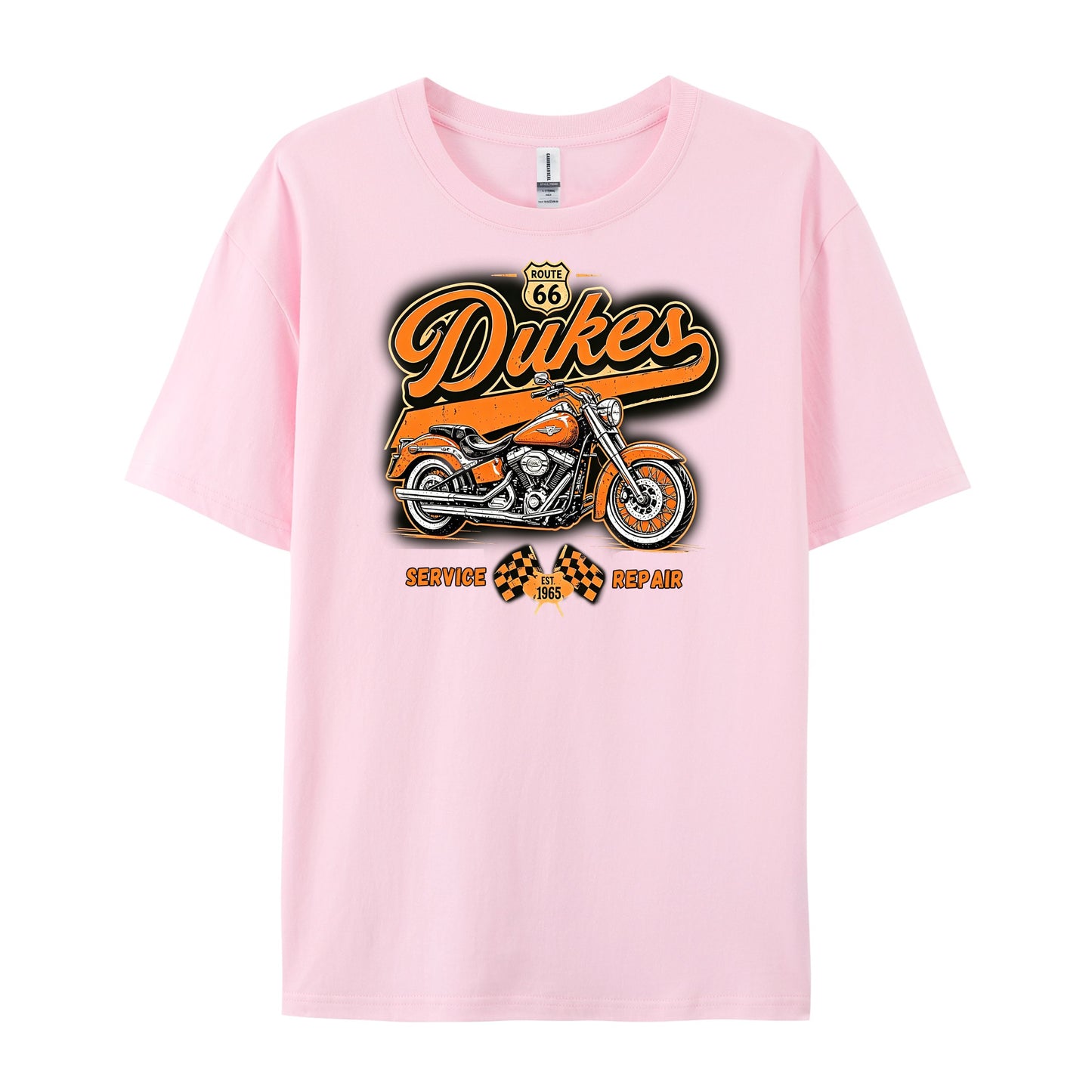 Vintage Route Cruiser Bike Print T-Shirts