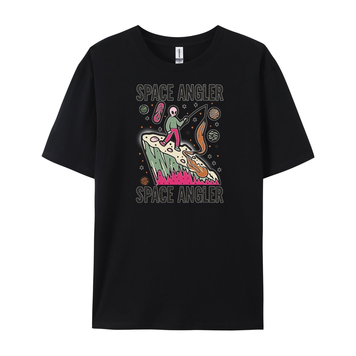 Doodle Space Alien Angler T-Shirts